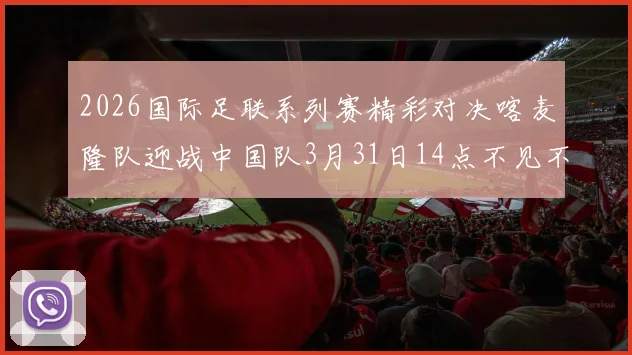 2026国际足联系列赛精彩对决喀麦隆队迎战中国队3月31日14点不见不散